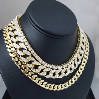 Vòng cổ choker kèm dây xích phong cách trẻ trung cá tính dành cho nữ