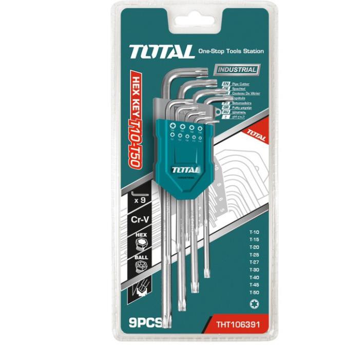 Total Bộ lục giác bông T10-T50 9 chi tiết THT106392 HHK13091