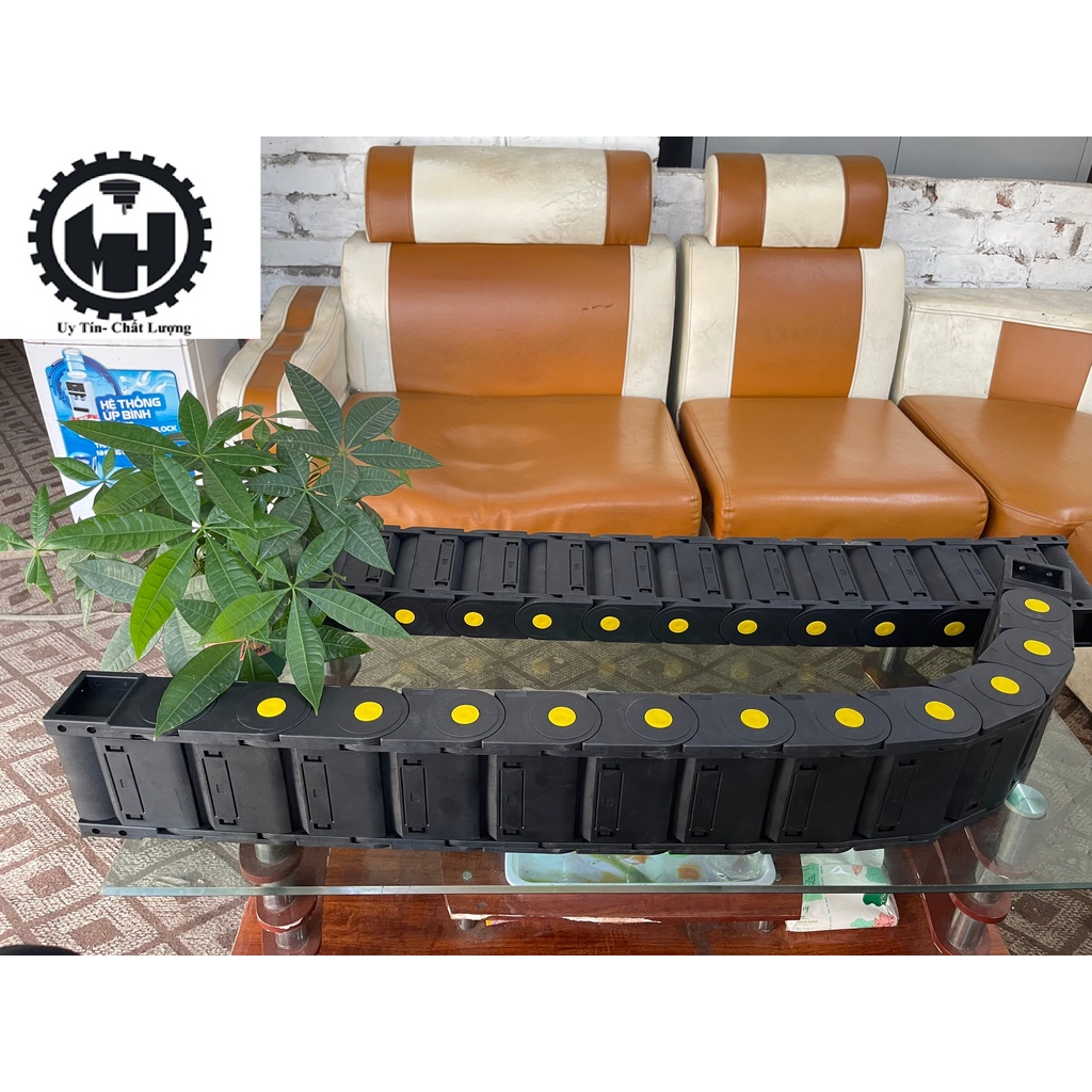 Máng xích nhựa dẫn dây đủ loại  25x57,35x60,35x75,35x100 HN & TPHCM