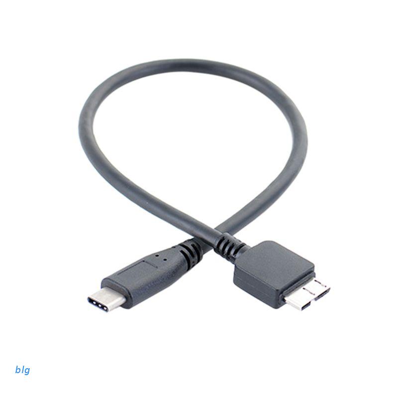 Dây Cáp Kết Nối Usb 3.1 Type-C Sang Usb 3.0 Micro B Cho Ổ Cứng / Máy Tính / Điện Thoại Di Động