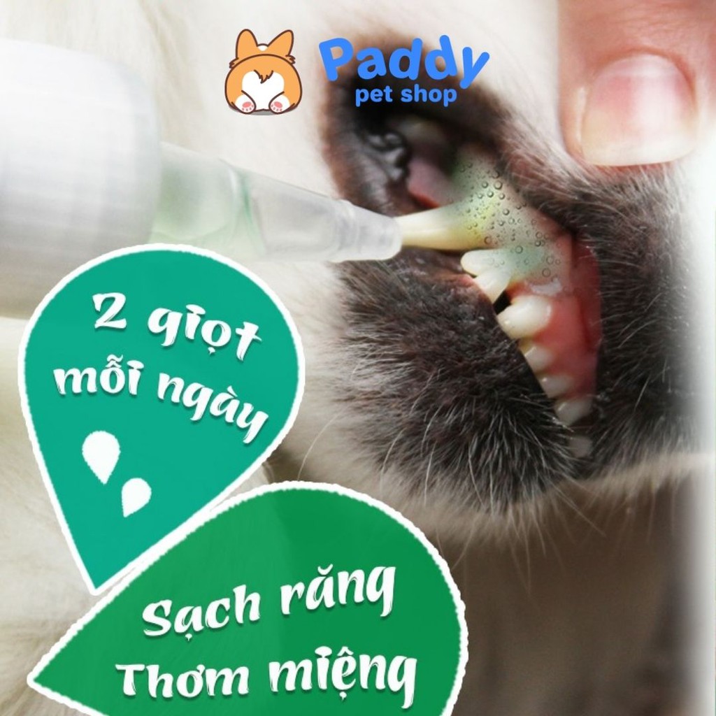 [Trial 14.8ml] Gel Vệ Sinh Răng Miệng Chó Mèo TropiClean