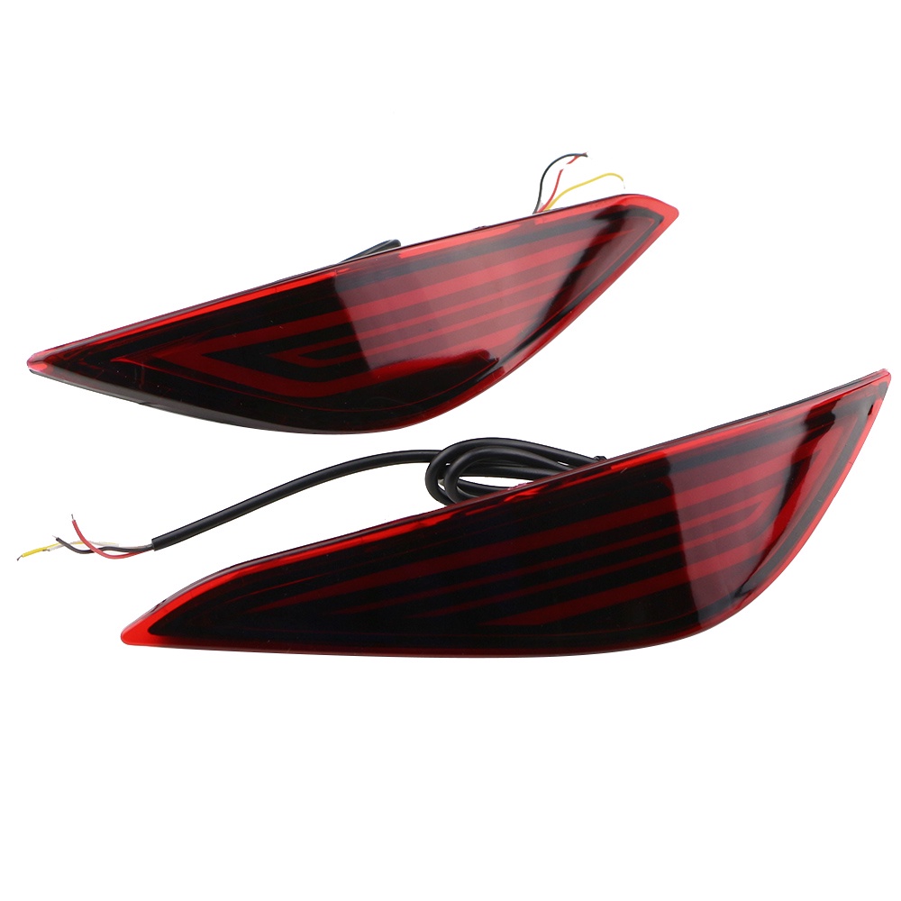 1 Cặp Đèn Led Phản Quang Gắn Cản Sau Xe Hơi Toyota RUSH 2018 2019 2020 2021 +