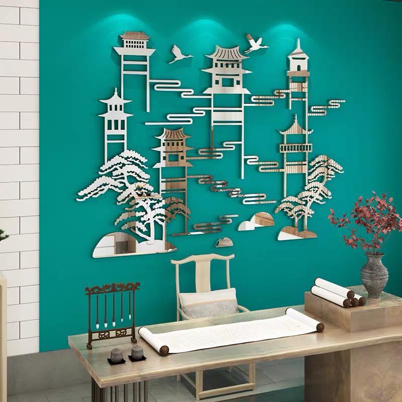 Tranh dán tường 3D hàng  order