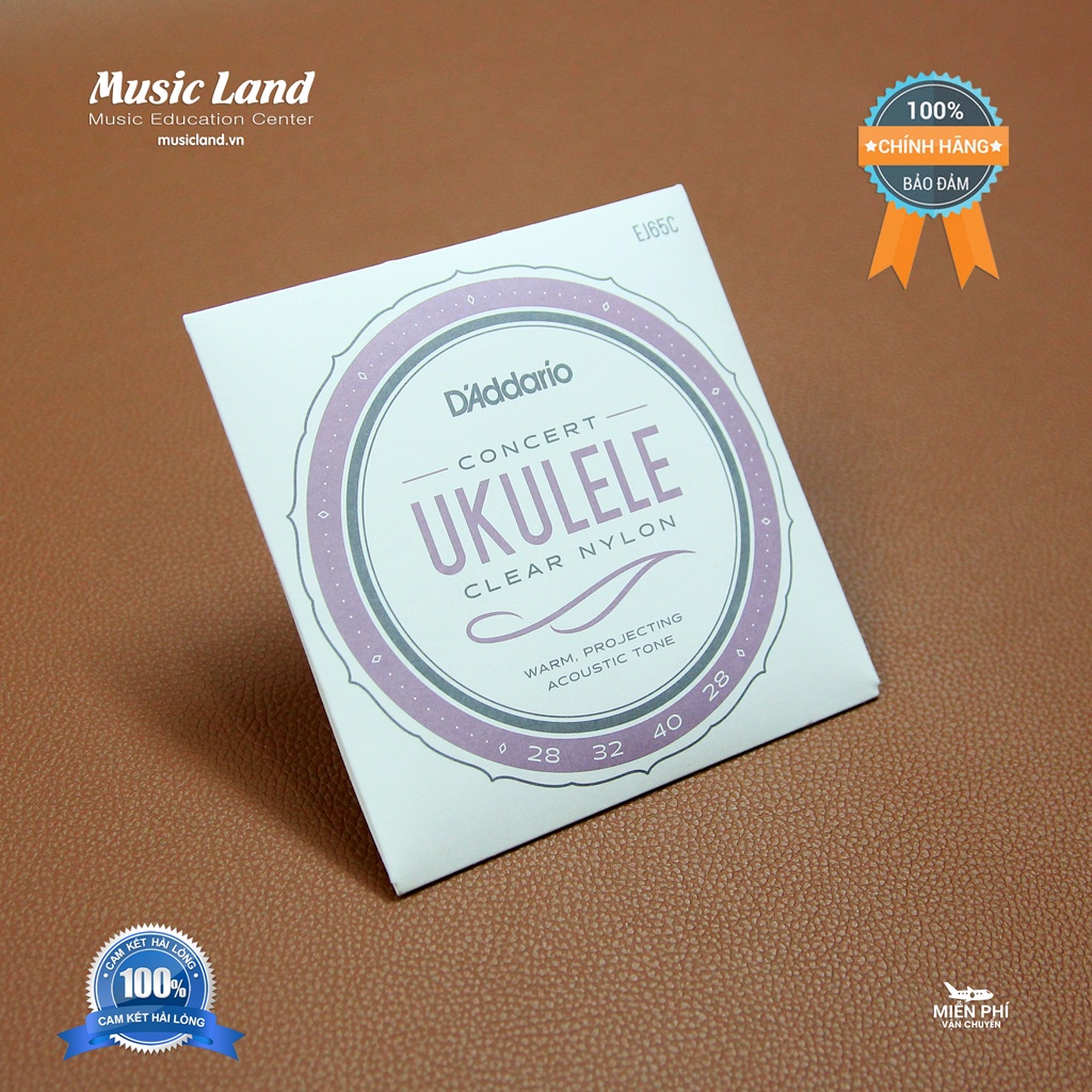 Dây Đàn Ukulele D’Addario EJ65C – Chính Hãng