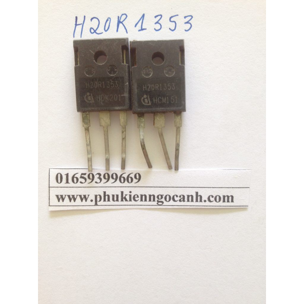 H20R1353 IGBT 20R1353 chịu dòng 1350V 20A bóc máy zin