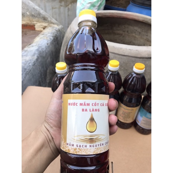 Nước mắm cá cơm Ba Làng Thanh Hoá chai 1 lít