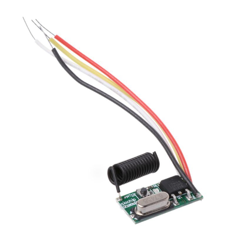Set mô đun điều khiển từ xa và điều khiển từ xa không dây mini 3.6V 12V 24V 433MHZ tiện lợi