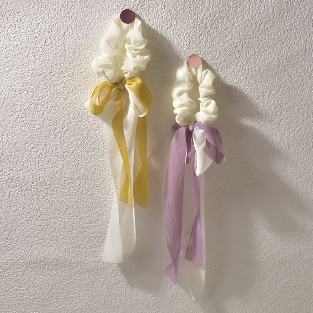 Dây Buộc Tóc Ruy Băng Thắt Nơ Co Giãn Phong Cách Hàn Quốc Cho Nữ