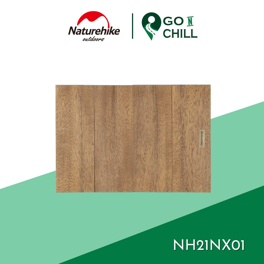 Mặt gỗ thùng nhựa đựng đồ gấp gọn 50L Naturehike NH21NX01