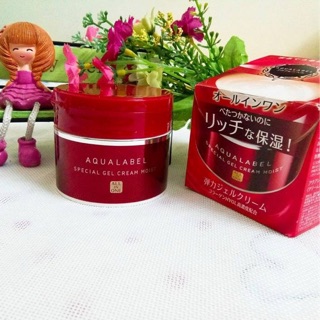 Kem dưỡng ẩm Aqualabel đỏ