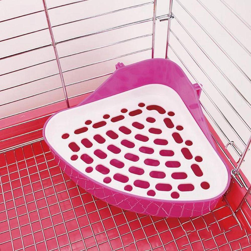 Khay Huấn Luyện Đi Vệ Sinh Gắn Góc Tường Tiện Dụng Cho Hamster / Mèo Cưng