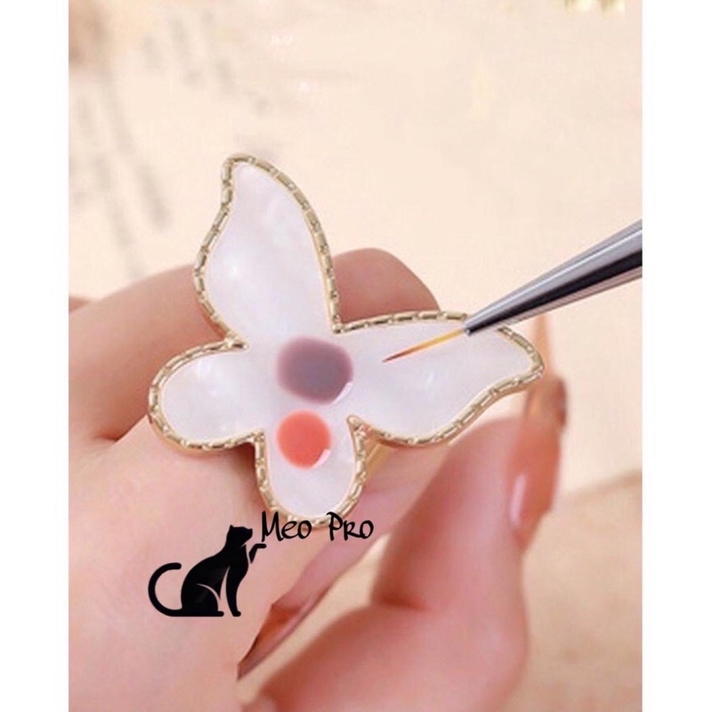 Nhẫn pha màu bột vẽ , màu sơn móng tay chân