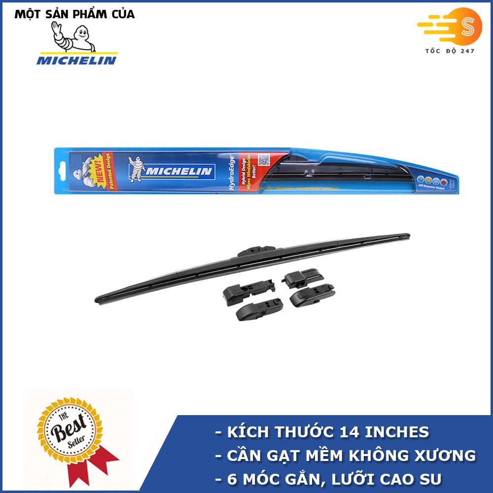 Cần gạt mưa Michelin 1013xx nhiều size (36 - 66cm) - gạt mưa oto