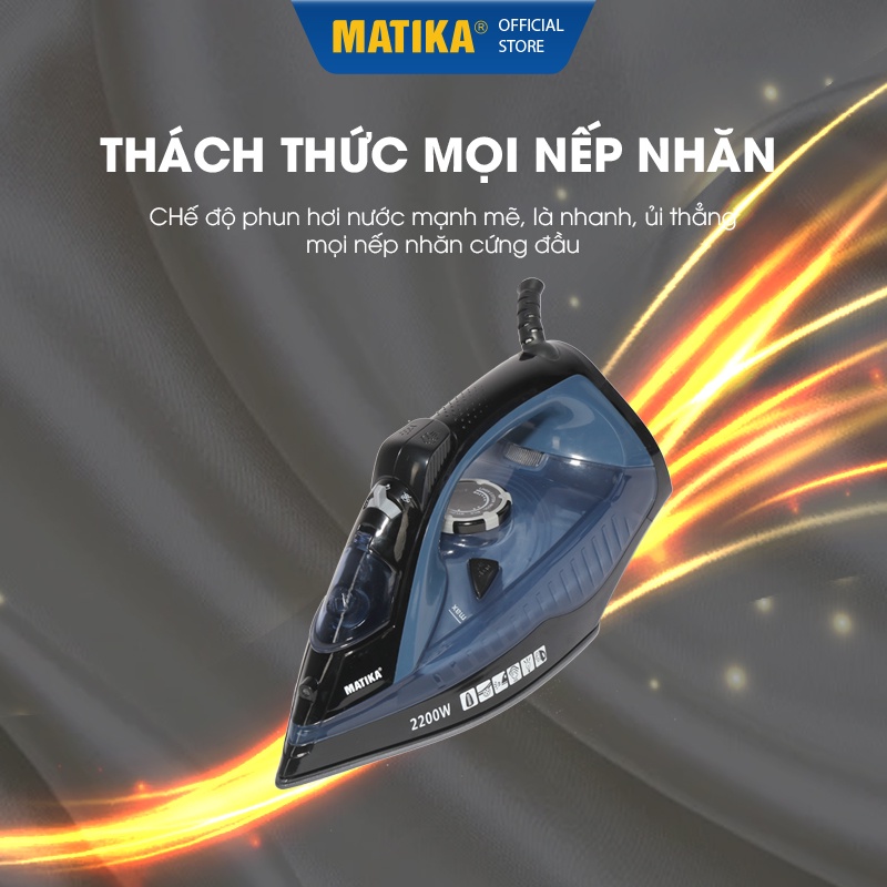 Bàn Là Hơi Nước MATIKA Cầm Tay MTK-2922