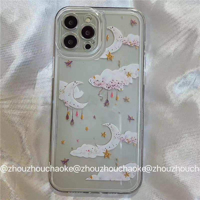 Ốp Điện Thoại Acrylic Cứng Trong Suốt Chống Sốc Hình Bướm 2022 Cho iPhone 14 13 12 11 Pro Max XS Max X XR 7 8 Plus SE 2