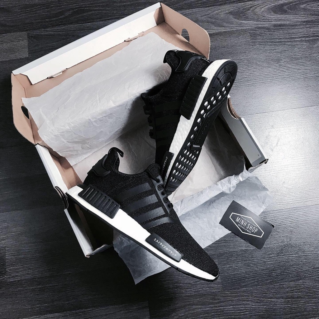 Giày Adidas_NMD R1 Japan Core Black - 6617