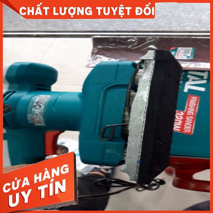 MÁY CHÀ NHÁM CHỮ NHẬT TOTAL (MODEL:TF1301826) nguyên zin nhé các bác