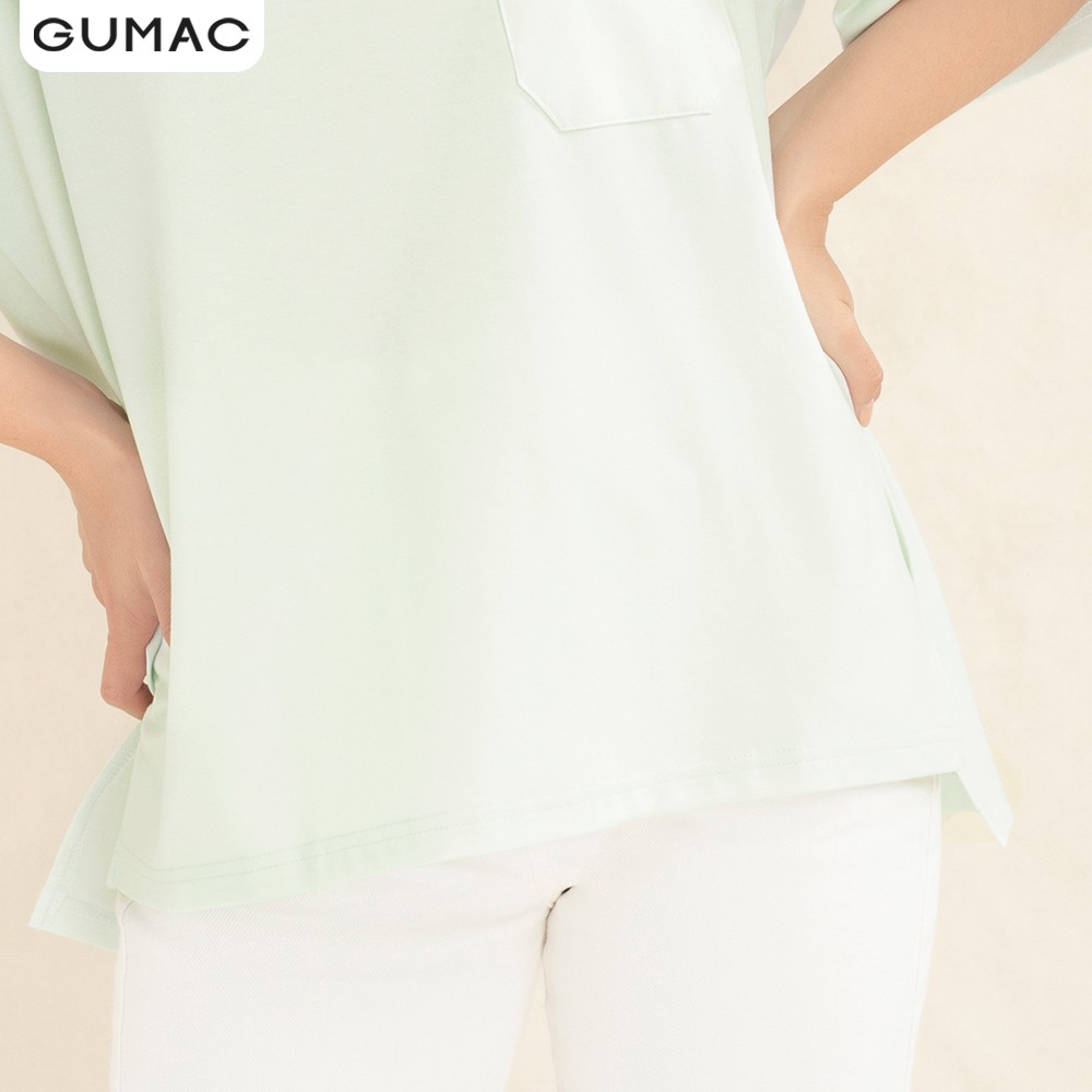 [Mã WABRGU100 giảm 15% đơn 249K tối đa 100k] Áo thun nữ tay phồng ATA1087 GUMAC | BigBuy360 - bigbuy360.vn