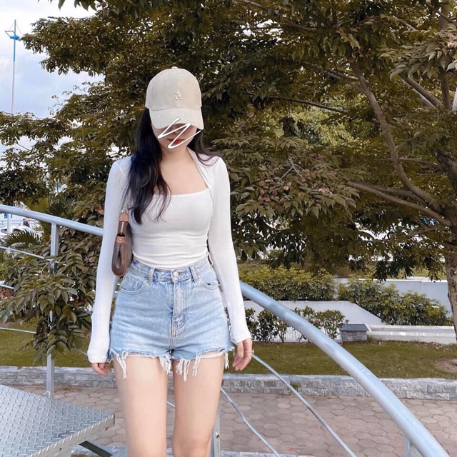 ⚡️BAN SI⚡️Áo cổ vuông hot trend chất zip dày dặn❤️[AO DAI TAY]❤️[AO THU DONG]❤️[AO CO VUONG]❤️[AO COTTON]❤️ | BigBuy360 - bigbuy360.vn