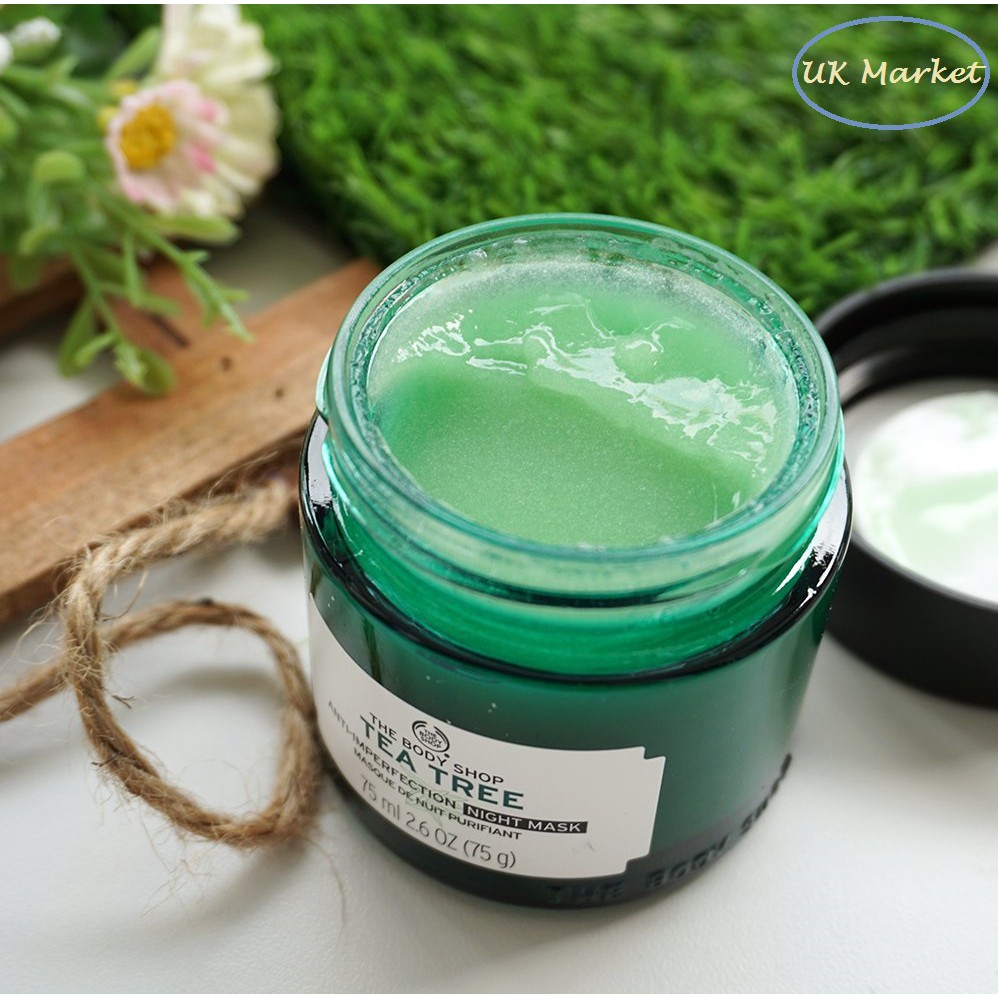 Mặt Nạ Ngủ The Body Shop Tea Tree Anti-Imperfection Night Mask (75g)