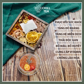 Set Trà Lipton Xí Muội Chilltea, Trà Tắc Mật Ong Thảo Mộc Giải Nhiệt, Tăng Đề Kháng Ngon Như Ngoài Hàng 500Ml