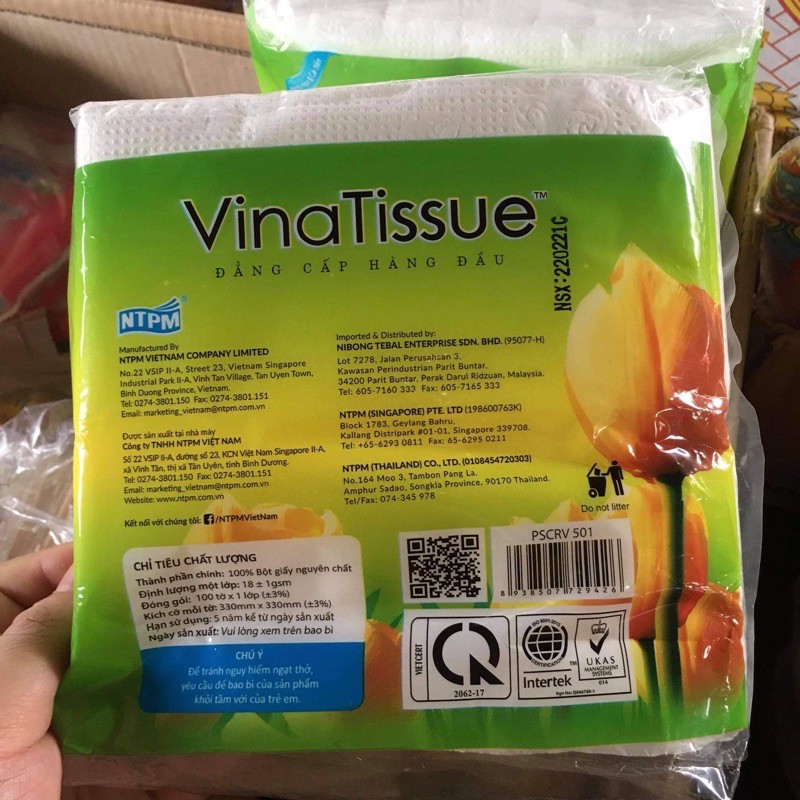 Giấy Rút Quán Ăn 100 tờ [THKN77]