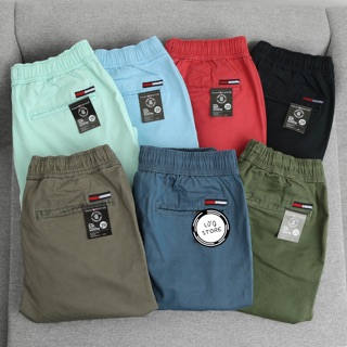 Quần short nam kaki lưng thun TM