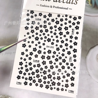 Sticker 3D Nails | Hoa Mai | Hình Dán Móng Tay