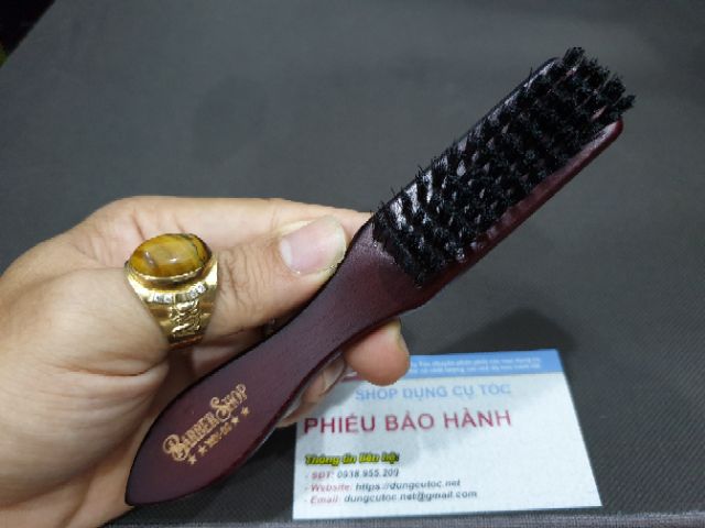 Chổi Phủi Tóc Wahl, Cây Phủi Tóc Barber Cao Cấp Cho Thợ. (Ảnh Thật)