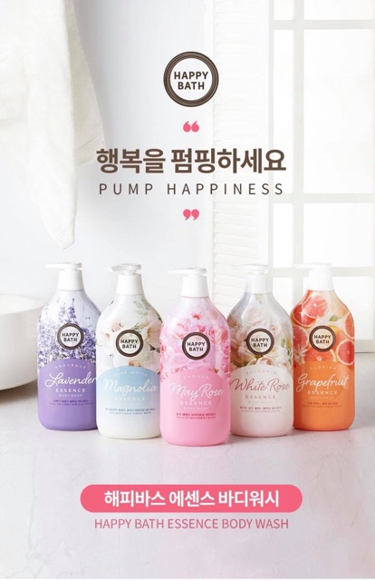 Sữa Tắm Happy Bath Essence Body Wash