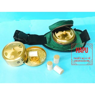 Hộp ngải cứu đồng kèm bao nhung