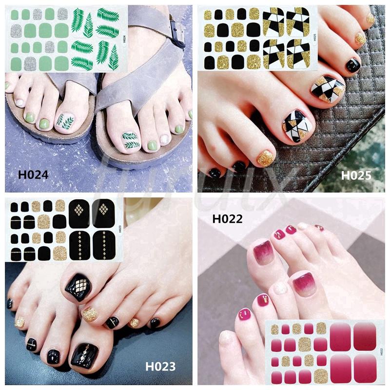 Miếng dán hoạt hình dán móng chân dễ thương