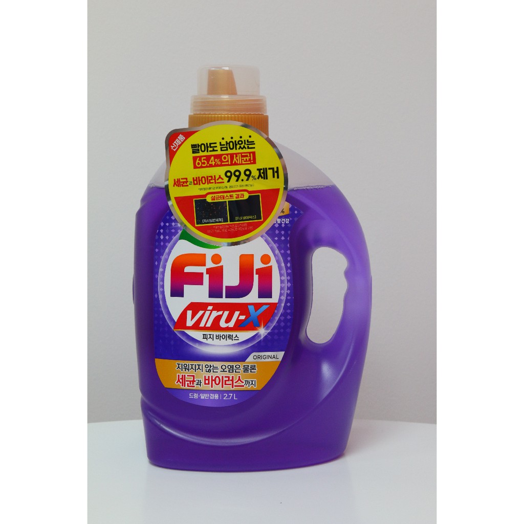 Nước giặt Fiji Viru - X loại bỏ vi khuẩn trên quần áo- Original Hương truyền thống 2.7L