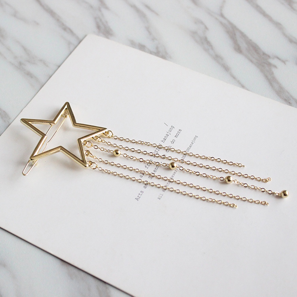 Kẹp tóc hình ngôi sao xinh xắn dành cho nữ