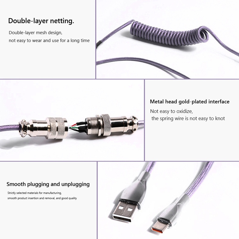 Dây Cáp USB Cho Bàn Phím Cơ 1.8M 70 Inch