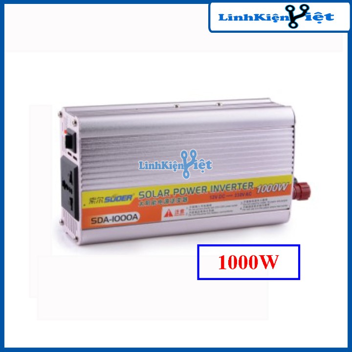 Kích điện SDA 12VDC lên 220VAC Sin Mô Phỏng