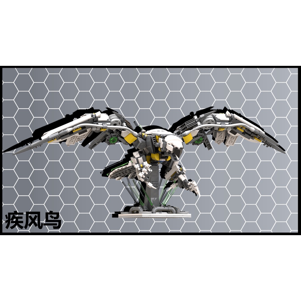 bộ lắp ráp mô hình stormbird - horizon zero dawn