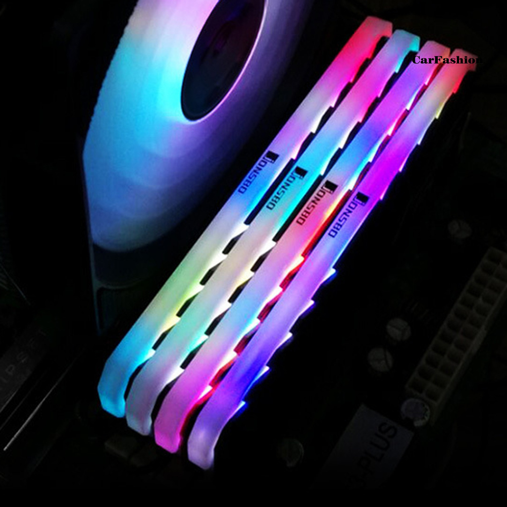 Bộ Tản Nhiệt Ram Có Đèn Led Rgb 256 Màu Sắc Thông Dụng Cho Máy Tính Bàn