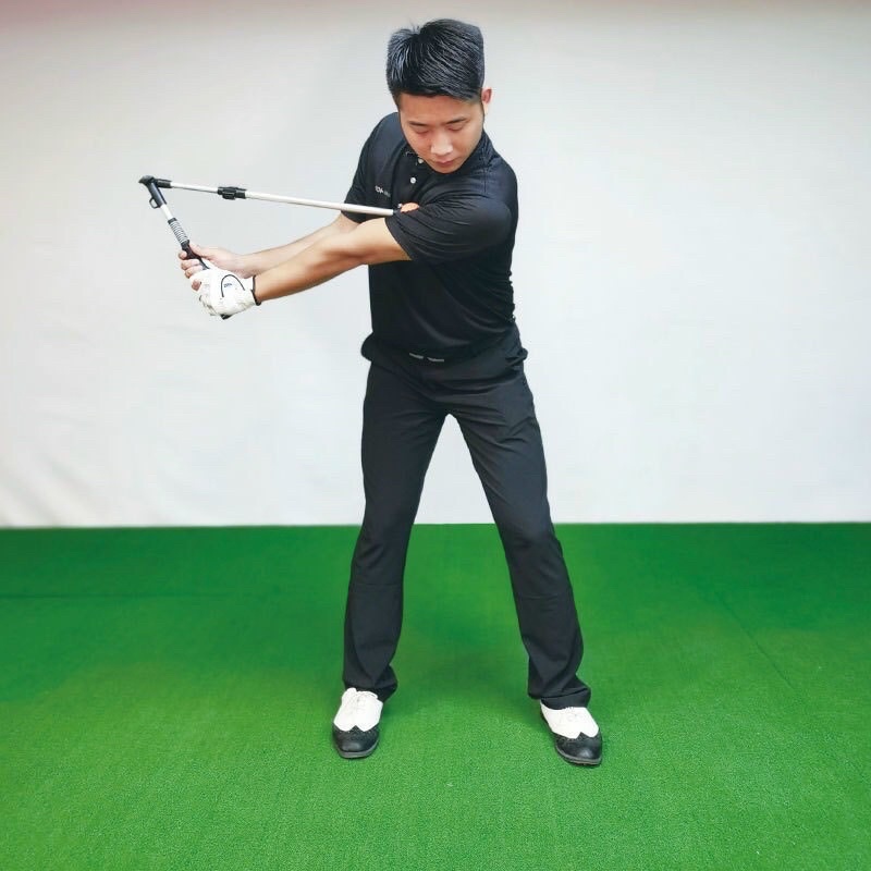 Gậy chỉnh swing thu gọn dụng cụ chỉnh swing golf