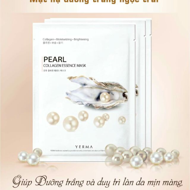 Mask ngọc trai trắng da hàn quốc