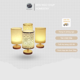 Đèn ngủ để bàn chân gỗ tự nhiên Simplify (KÈM BÓNG LED THẾ HỆ MỚI) có sẵn - Đèn ngủ Homestay