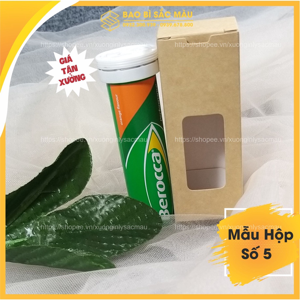 5 Hộp đựng tinh dầu, chai thủy tinh, nước hoa chiết 50ML ( Hộp số 5)