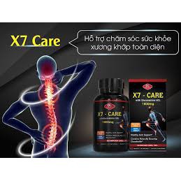 Viên Uống Hỗ Trợ Tăng Cường Sức Khỏe Xương Khớp Olympian Labs X7-Care (Hộp 60 Viên)