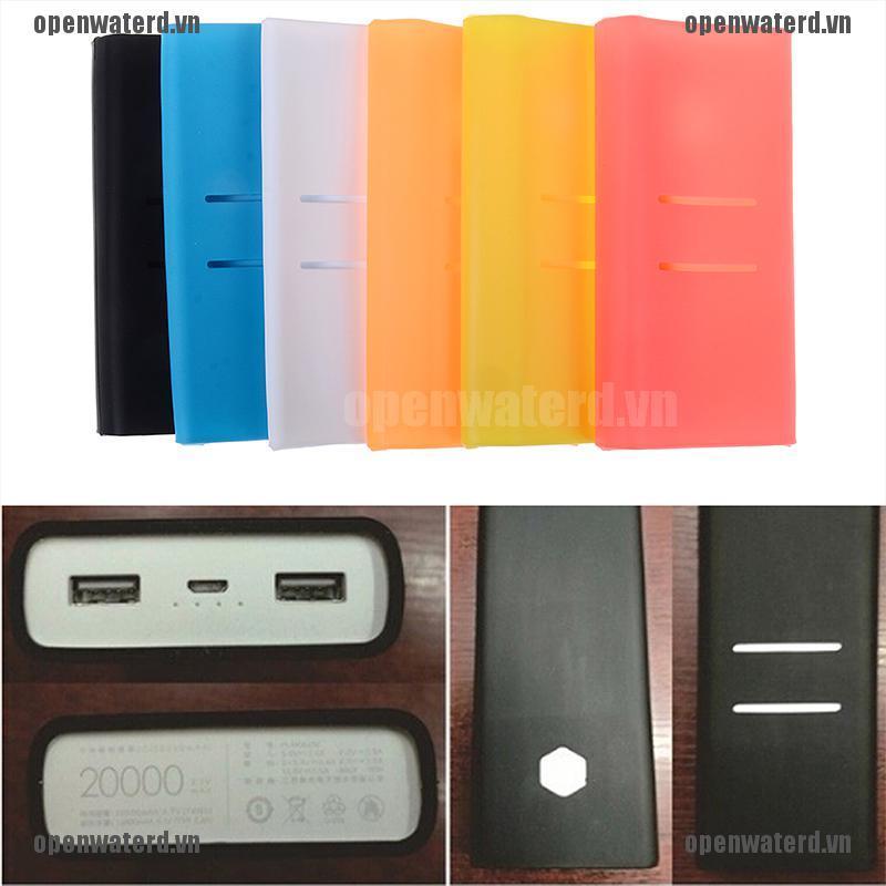 Ốp Lưng Silicone Bảo Vệ Cho Điện Thoại Xiao-Mi Power Bank 20000mah 2c