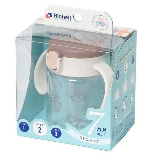 Bình ống hút TLI Richell Nhật Bản - bước 2 200ml | Baby