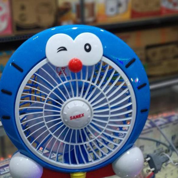 Quạt Cầm Tay In Hình Nhân Vật Doraemon 8 Inch