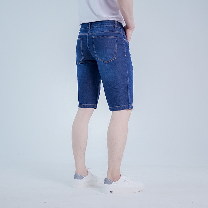Quần Short Jean Nam H90 Chất Bò Giấy Cao Cấp Co Giãn 4 Chiều, Không Bai Gião, Bền Màu, Mặc Cực Thoải Mái  HSTJ001-01