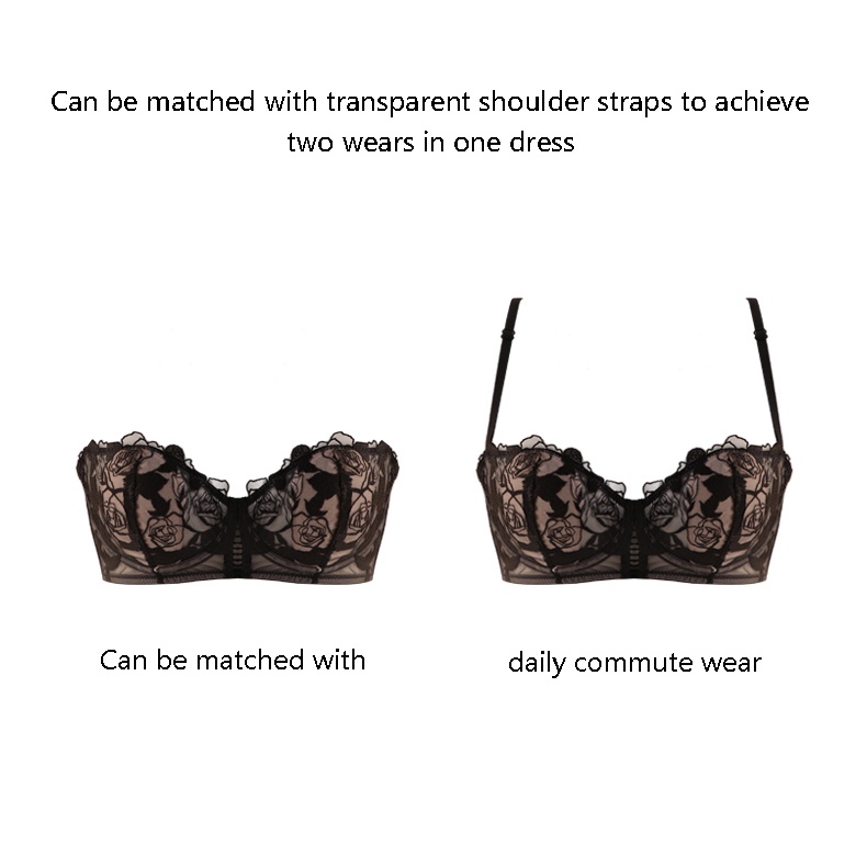 Áo ngực VARSBABY vải ren nâng ngực thời trang quyến rũ thoải mái dành cho nữ