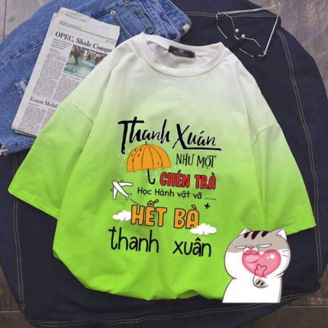 🌏VIDEO ÁO LỚP TIEDYE, ÁO LOANG, ÁO 3D THANH XUÂN NHƯ MỘT LY TRÀ ... ĐẸP VÀ RẺ NHẤT