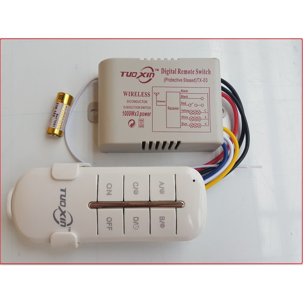 Bộ điều khiển 3 kênh 220V